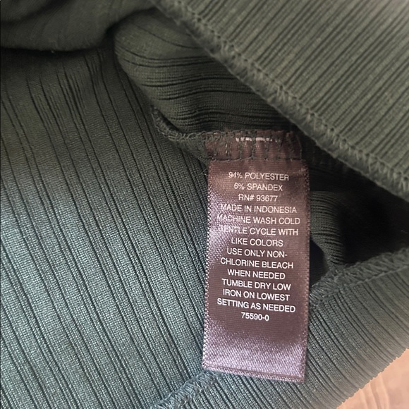 2 piece Worthington Dark Green Blazer and top - Picture 13 of 16